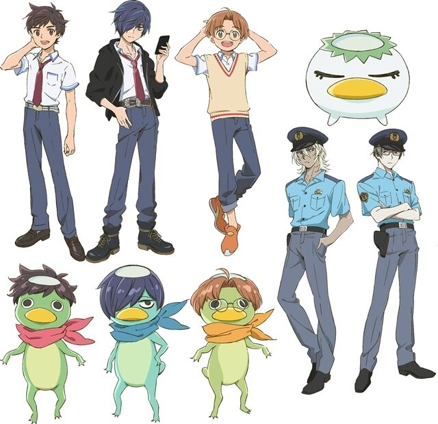 「さらざんまい」5周年記念！カウボーイ姿の描き下ろしグッズが登場！4月4日よりスタート
