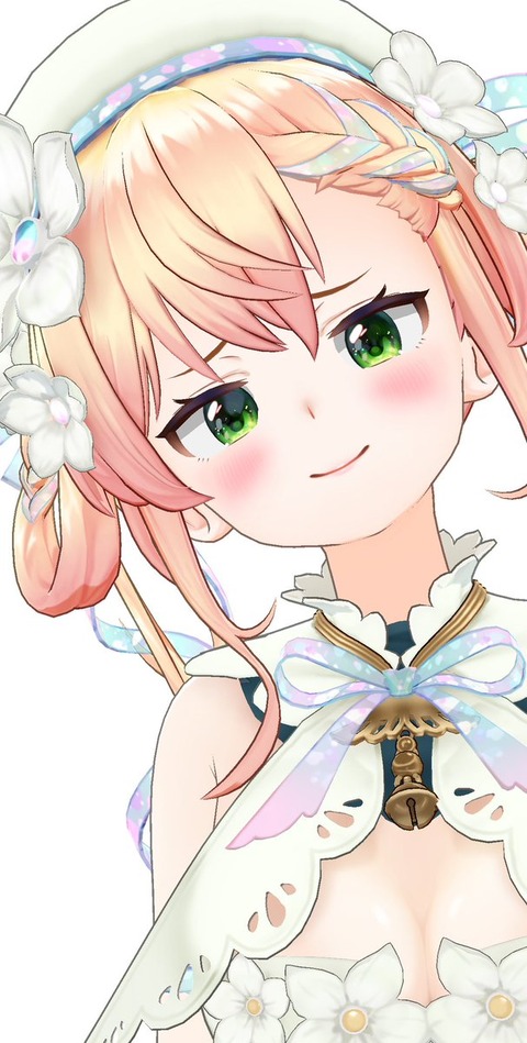 ホロライブの桃鈴ねねちゃん新衣装可愛い