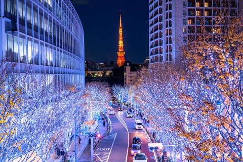 【イルミネーション】東京：冬を彩る！おすすめイルミネーション2024特集