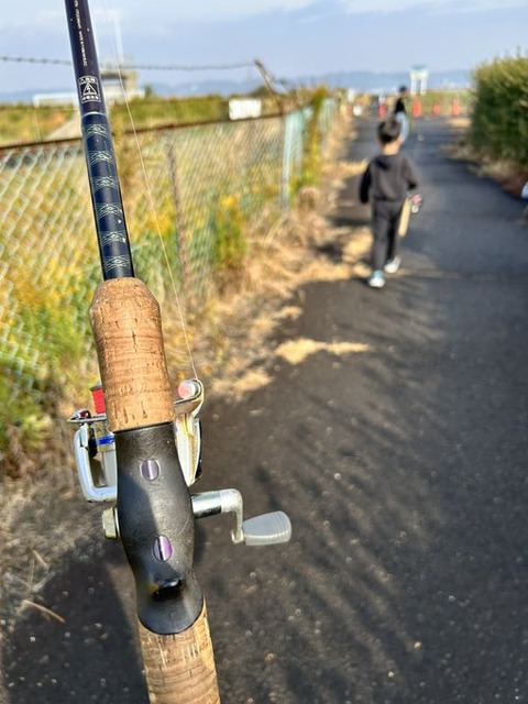 無職だから釣りに来た