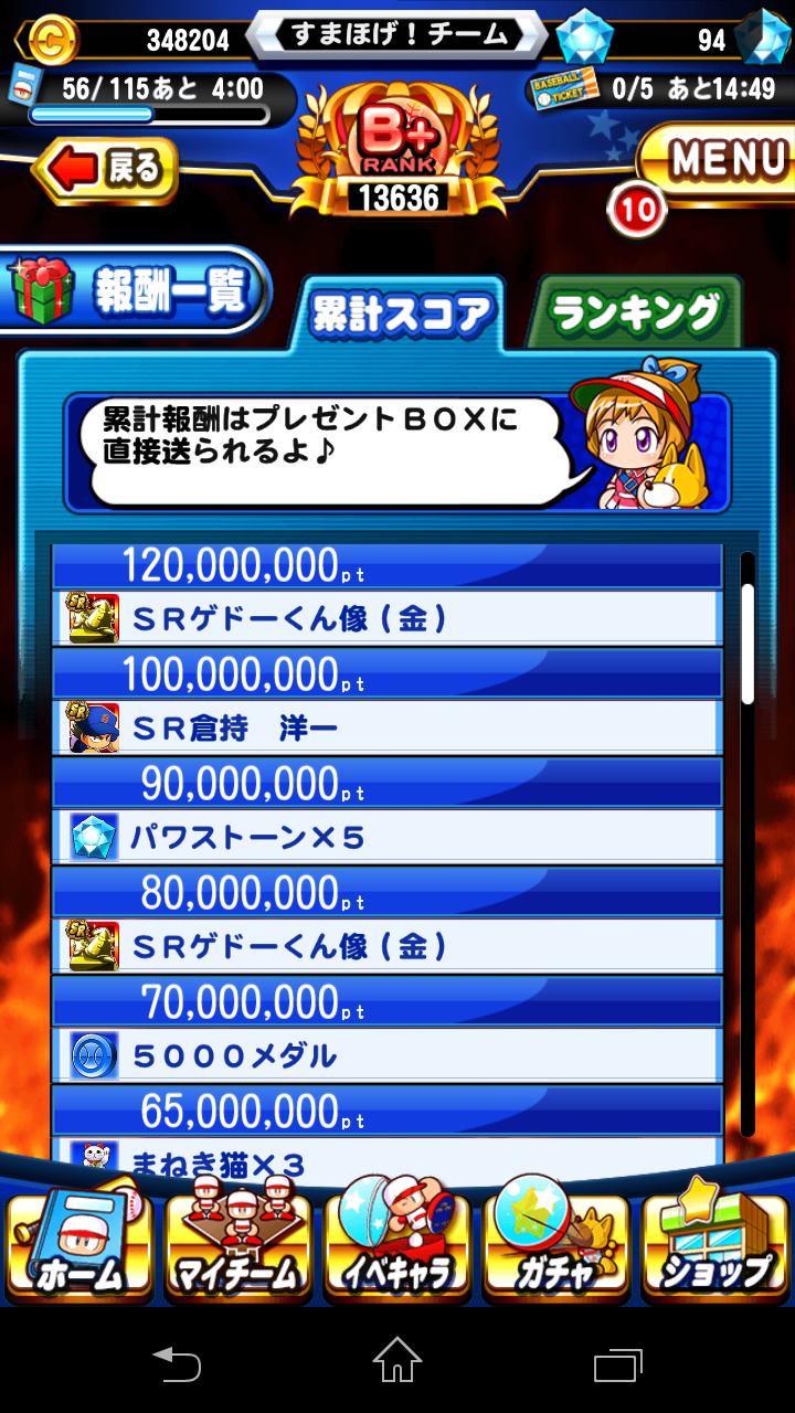 パワプロ アプリ バトルスタジアム３ ｓｒ倉持 ｓｒチケット 薬師ｓｒまでとれるか ボーナス選手事前育成で先手を すまほげ スマホゲームランキングの人気 新作ゲームを攻略 評価するブログ