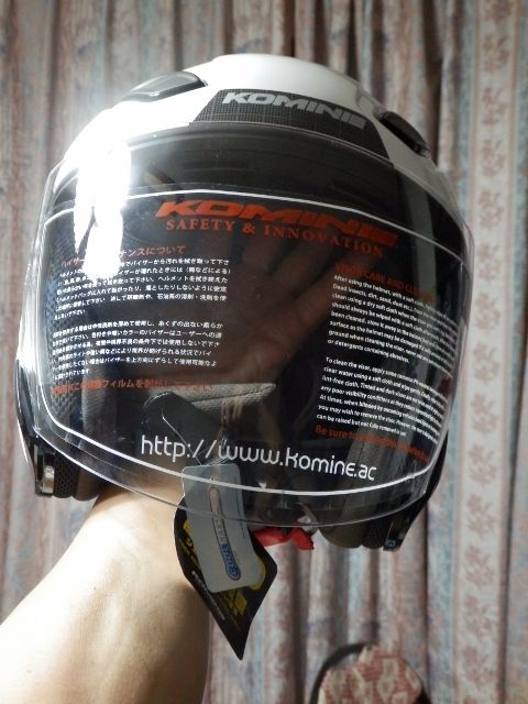 KOMINE HK-168 PLUTO ジェットヘルメット Mサイズ - メルカリ
