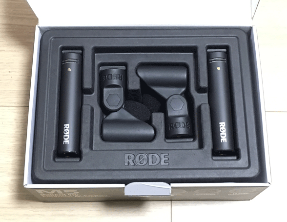 ステレオマイク RODE M5 が届いた : 無線とオーディオ