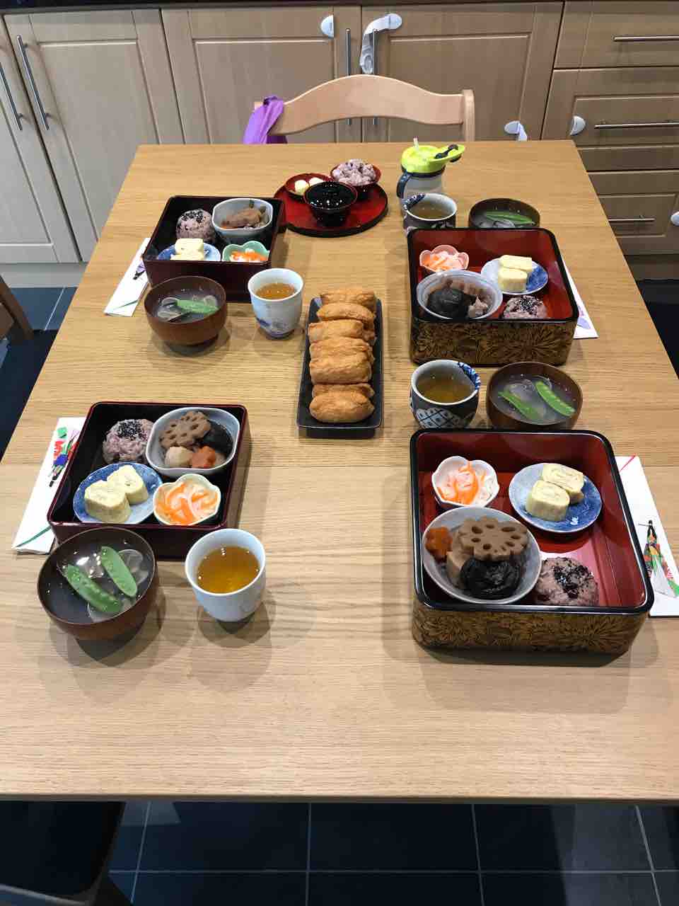 息子のお食い初め イギリスの樹の下で生息中 息子のお食い初め イギリスの樹の下で生息中