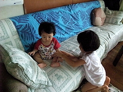 090810はるかちゃん&あやかちゃん