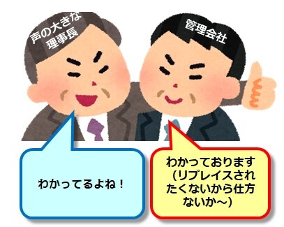 理事長と管理会社