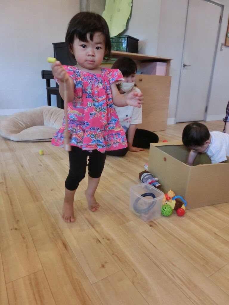 ２ヵ月ぶりに 子育て支援センターわたぼうしブログ