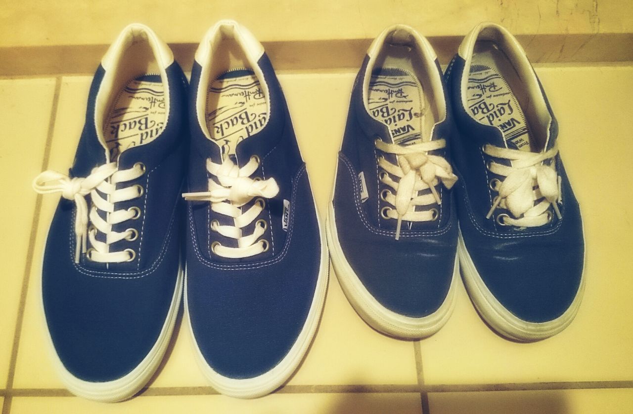 ロンハーマン別注のｖａｎｓ 彼と彼女のお買い物