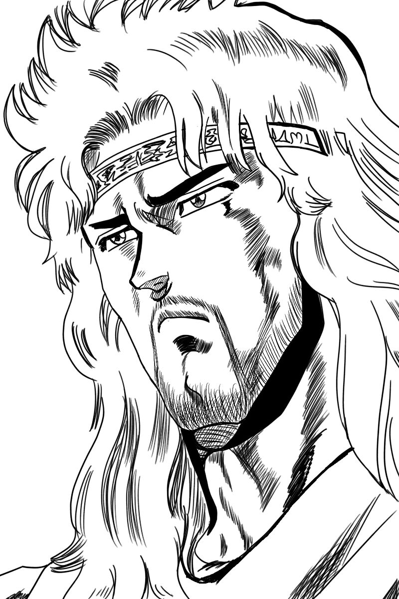 模写イラスト トキ 北斗の拳 夏色アサシンの創作活動記録