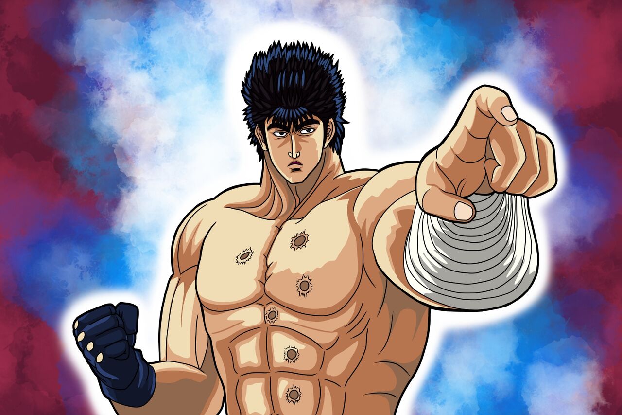 模写イラスト ケンシロウ 北斗の拳 夏色アサシンの創作活動記録 模写イラスト ケンシロウ 北斗の拳 夏色アサシンの創作活動記録