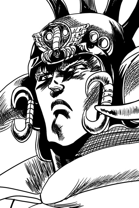 模写イラスト ラオウ 北斗の拳 夏色アサシンのマンガ制作記録 模写イラスト ラオウ 北斗の拳 夏色アサシンのマンガ制作記録