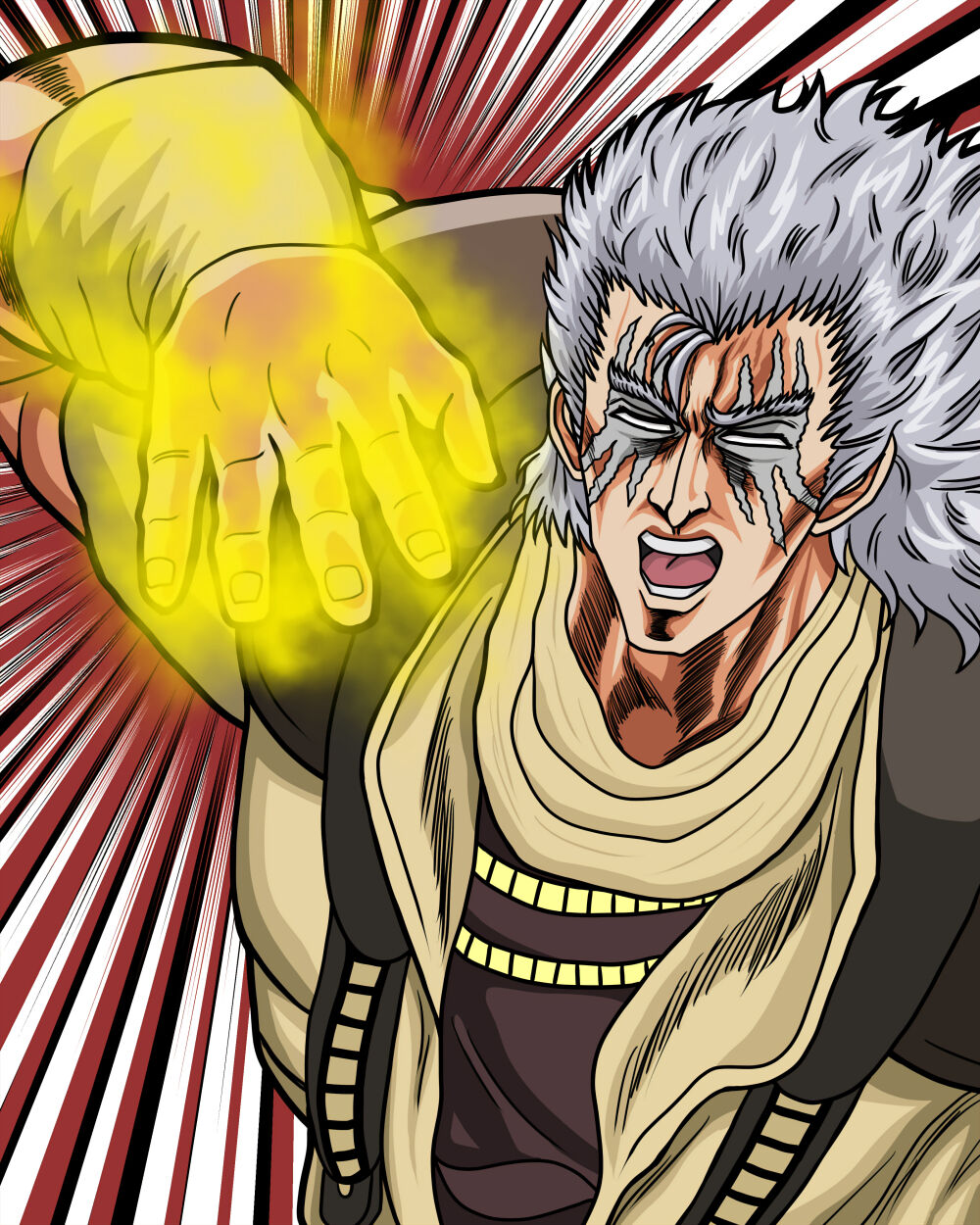 イラスト シュウ 北斗の拳 夏色アサシンの創作活動記録