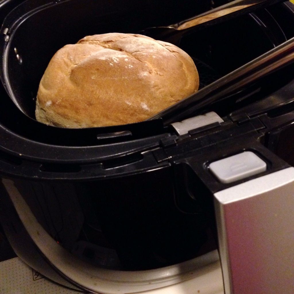 ノンフライヤーでパンを焼く。 : oniondiary