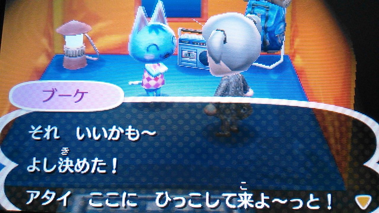 とび森 キャンプ場で勧誘 ３ｄ抹茶ラテ とびだせポケモンの森