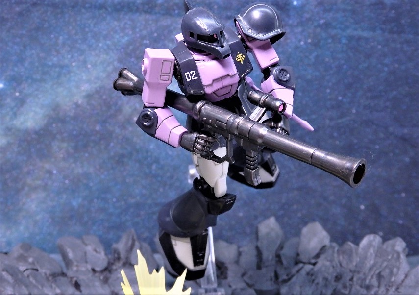 MIA 黒い三連星専用 旧ザク レビュー : おもちゃの巣（玩具