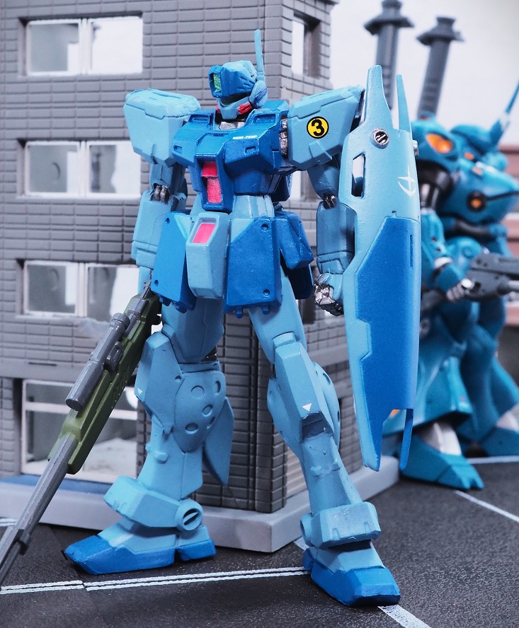ガンプラ HG ジムスナイパーII 塗装完成品 やすっぽ