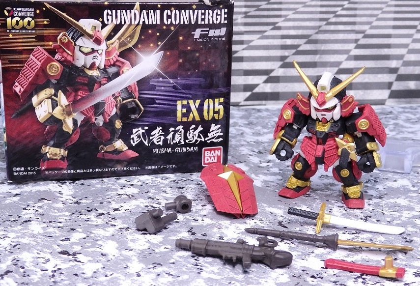 FW GUNDAM CONVERGE EX05 武者頑駄無 レビュー : おもちゃの巣 FW GUNDAM CONVERGE EX05 武者頑駄無 レビュー : おもちゃの巣