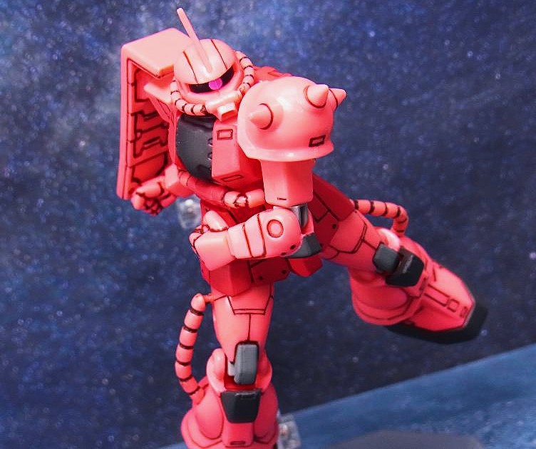 MIA シャア専用 ザクII レビュー : おもちゃの巣（玩具レビュー）