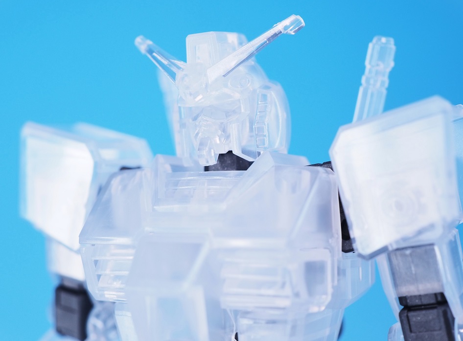 EG RX-78-2 ガンダム [クリアホワイト] レビュー : おもちゃの巣（玩具