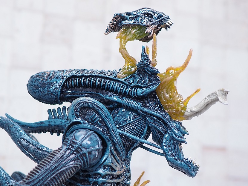 NECA エイリアン・ウォーリアー ブラウン（バトルダメージ