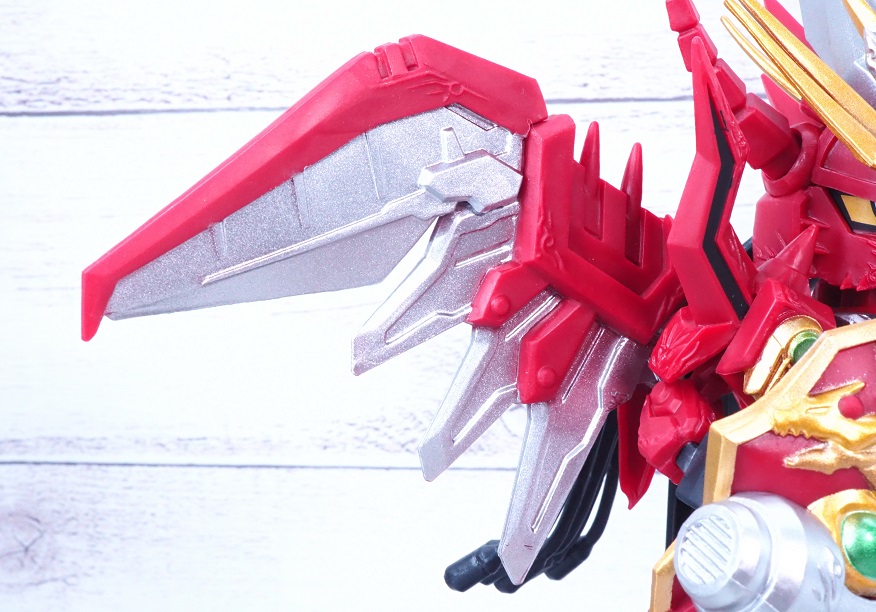 コンパクト 機竜士レッドランダー 赤色 未切り パーツ不足 竜機神