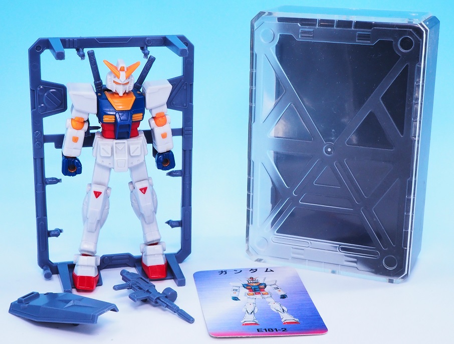 マイクロガンダム ガンダム E181-2 レビュー : おもちゃの巣（玩具