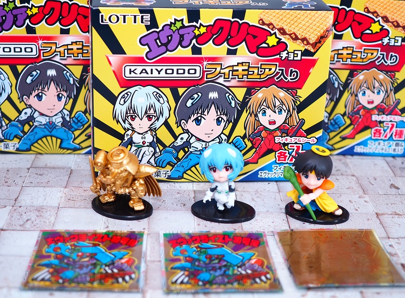 エヴァックリマン 海洋堂フィギュア付きチョコ レビュー