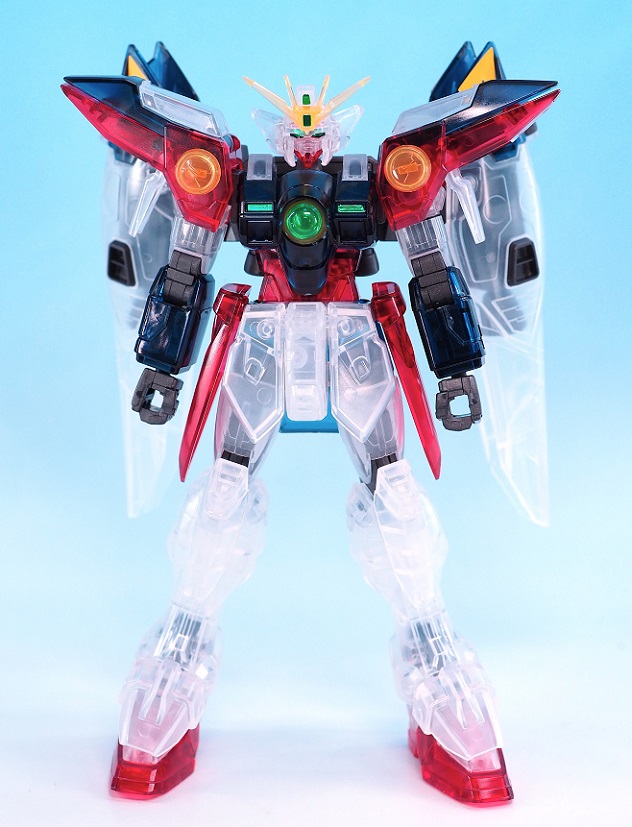 HG ウイングガンダムゼロ クリアカラー レビュー : おもちゃの巣（玩具