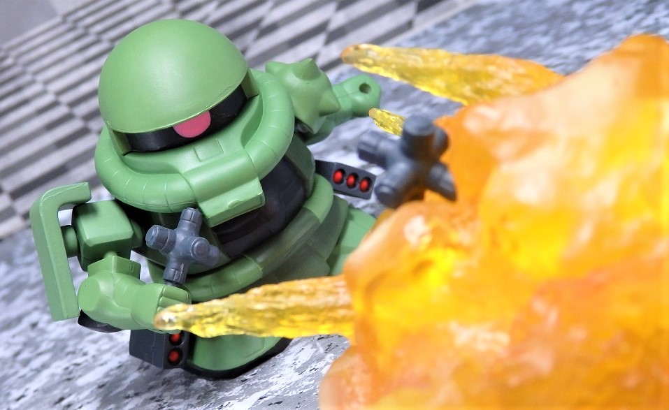 バンプレスト MS-06フルウェポンセット ザク レビュー