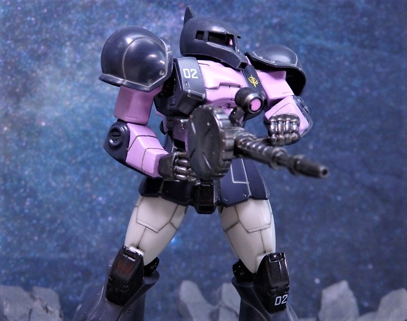 MS In Action MA-05 ビグロ＆MS-05B 黒い三連星専用旧ザク