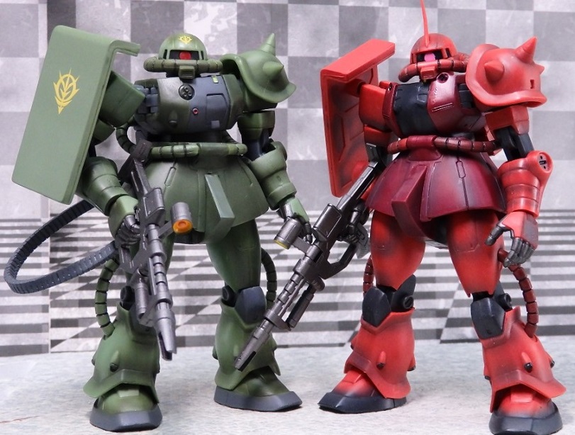 バンダイ ジ・オリジン ザク アクションフィギュア レビュー