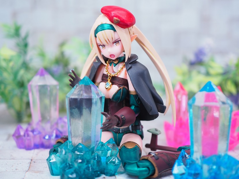 セリア クリアオブジェ 神秘の鉱石 レビュー : おもちゃの巣