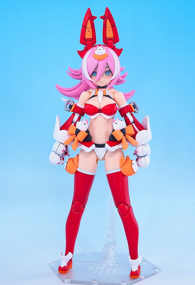 改造 メガミデバイス PUNI☆MOFU ラン [紅蓮] レビュー