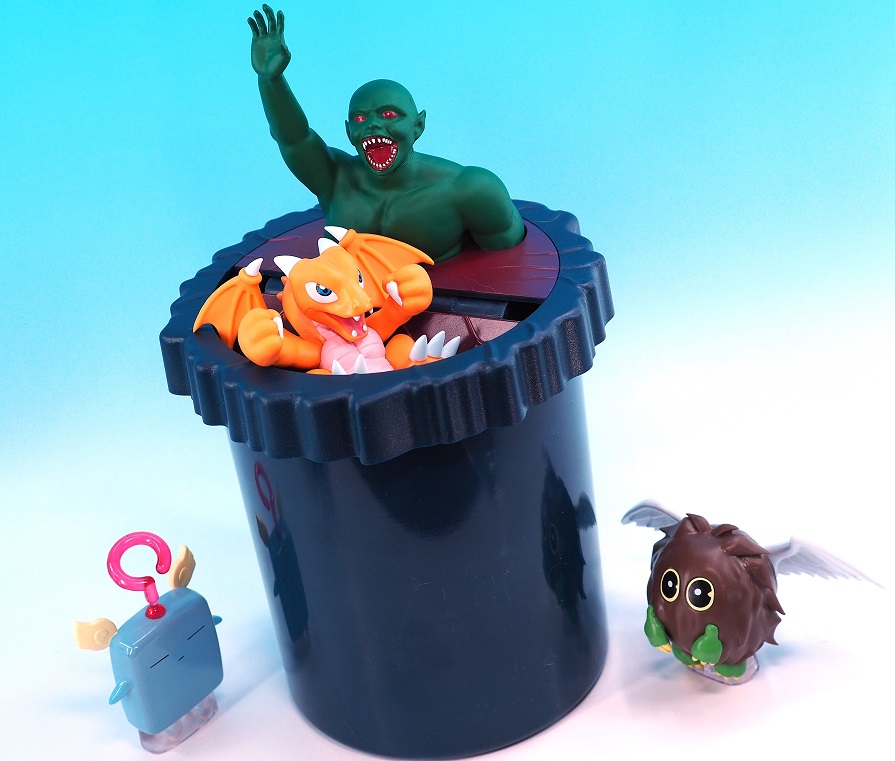 タイトー 奈落の落とし穴 フィギュア付きダストボックス レビュー