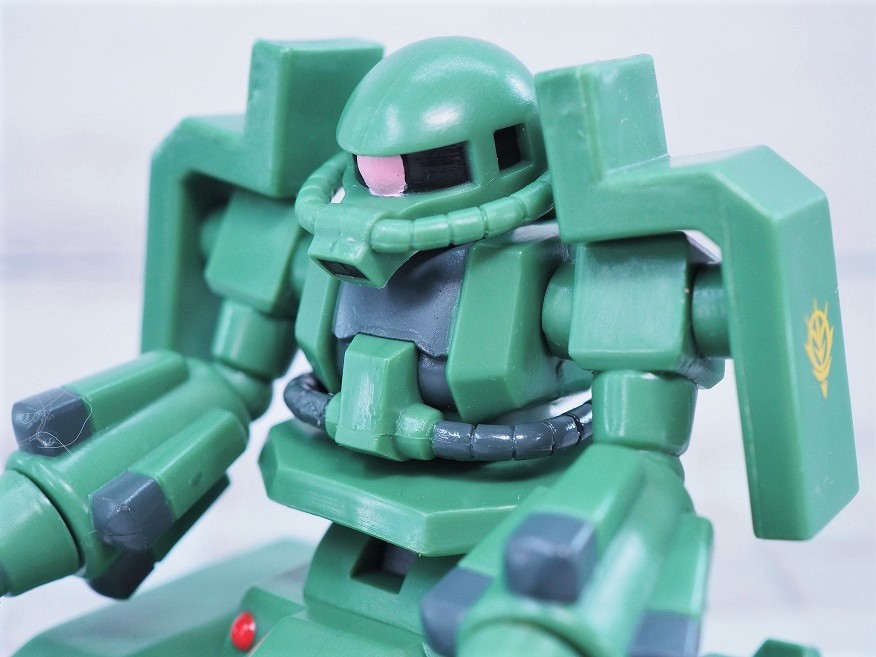 トレーディングモビルスーツフィギュア ザクタンク レビュー