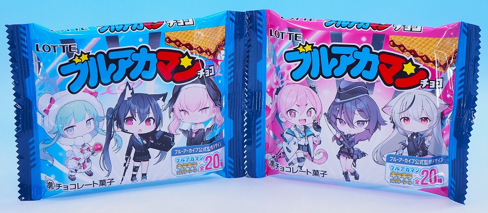 LOTTE ブルアカマンチョコ 30コス入り LOTTE ブルアカマンチョコ 30コス入り bikkuriman（LOTTE