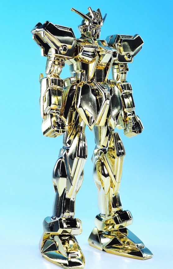 1/144 ストライクガンダム シルバーメッキヴァージョン レビュー