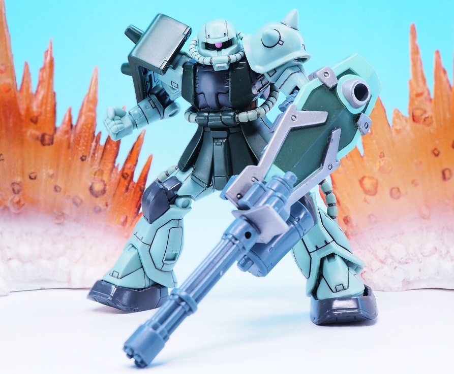 MIA ジオン公国軍モビルスーツ用武器セット レビュー : おもちゃ