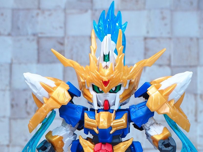 おもちゃの巣 玩具レビュー Sdガンダム 三国創傑伝 趙雲ダブルオーガンダム 碧竜駆 レビュー