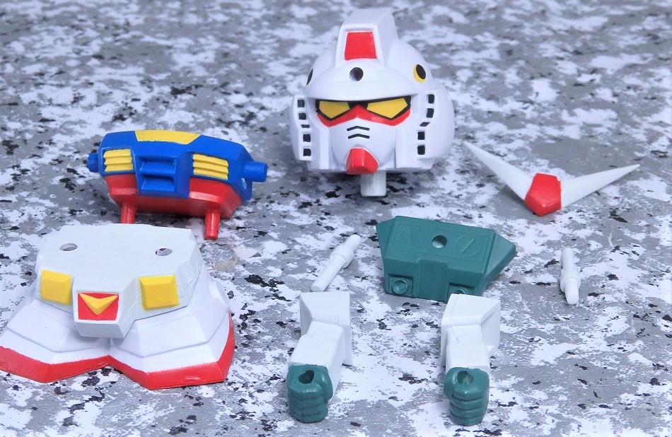 RX-78-2 ガンダム フルウェポンセット ガンプラ「ENTRY GRADE RX-78-2 ガンダム」のフルウェポン仕様が