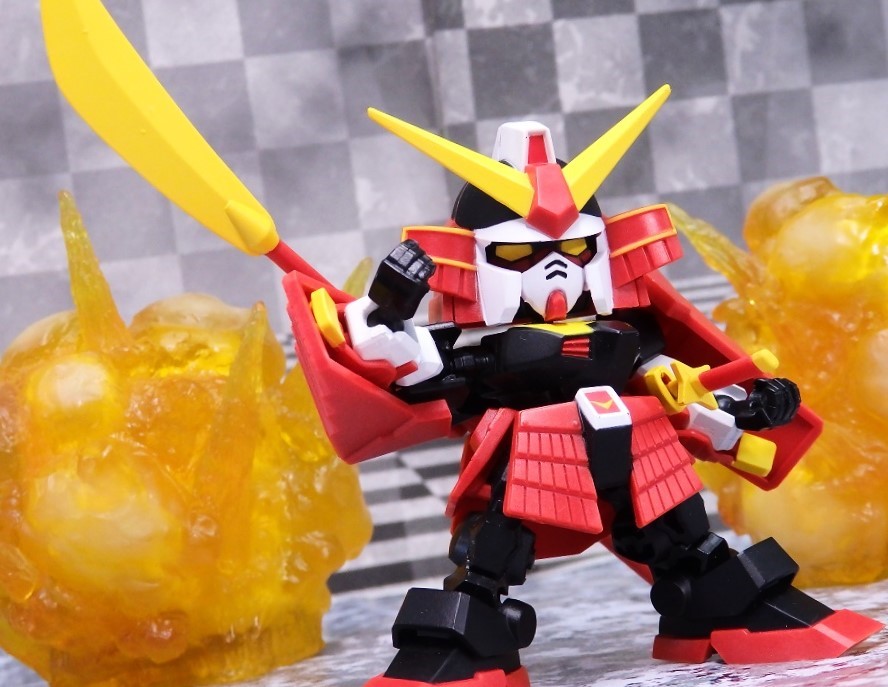 バンプレスト DX組立式クロスアーマーモデル2 武者ガンダム バンプレスト DX組立式クロスアーマーモデル2 武者ガンダム