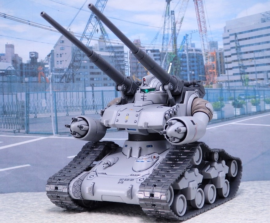 HG1/144RTX-65ガンタンク初期型（連邦トリコロールカラーver
