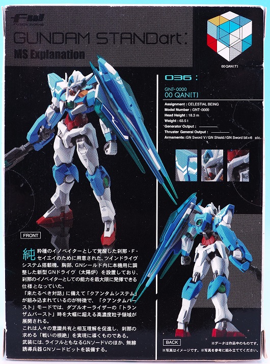 FW GUNDAM STANDart:10 ダブルオークアンタ レビュー : おもちゃの巣