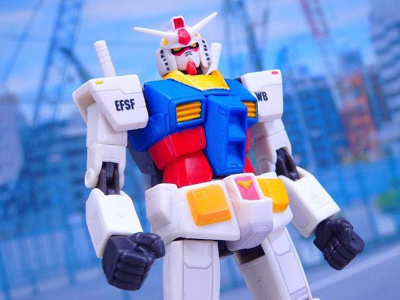 ガンプラ旧キット2672: EMIA ガンダムMk-Ⅱ（ティターンズカラー）