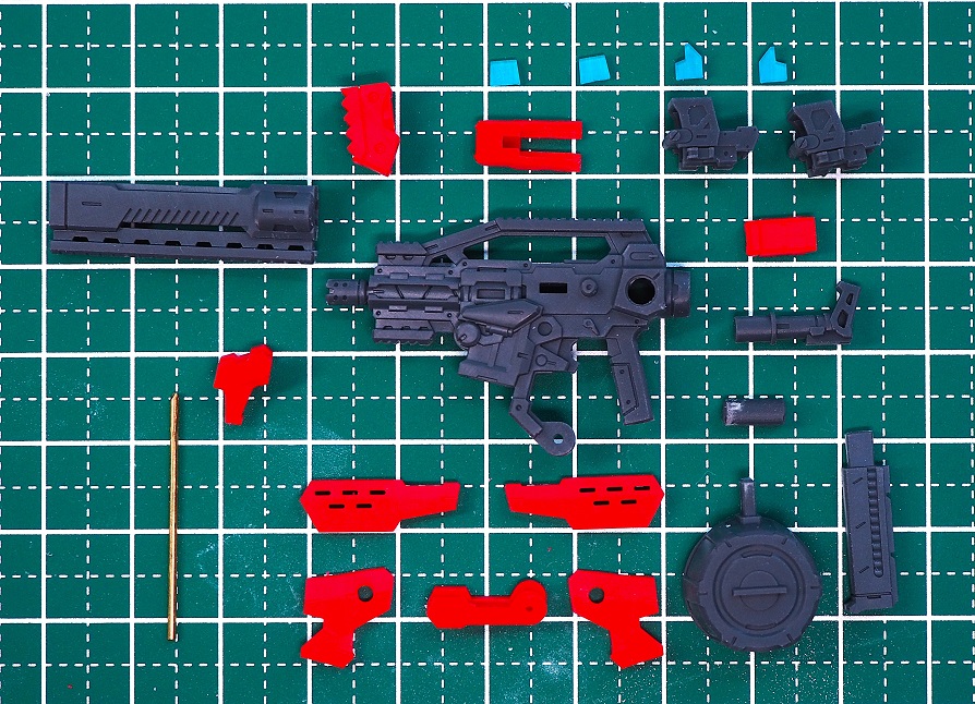 ガレージキット あんこ社 汎用戦術マシンガン MAG-9 : おもちゃの巣