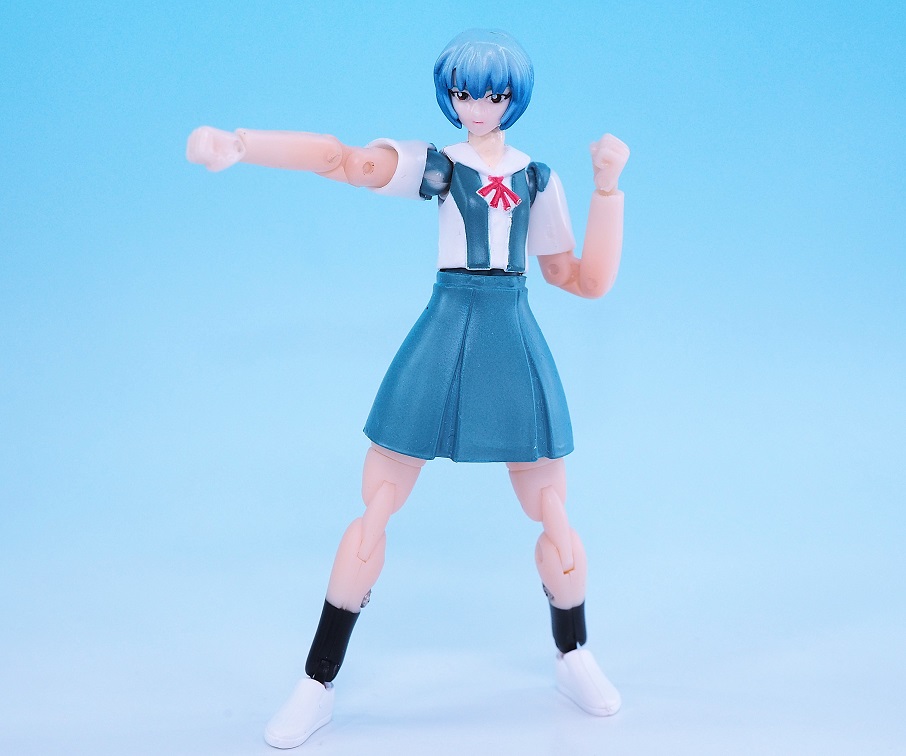 タカラ ミクロマン 綾波レイ (制服Ver.) レビュー : おもちゃの巣