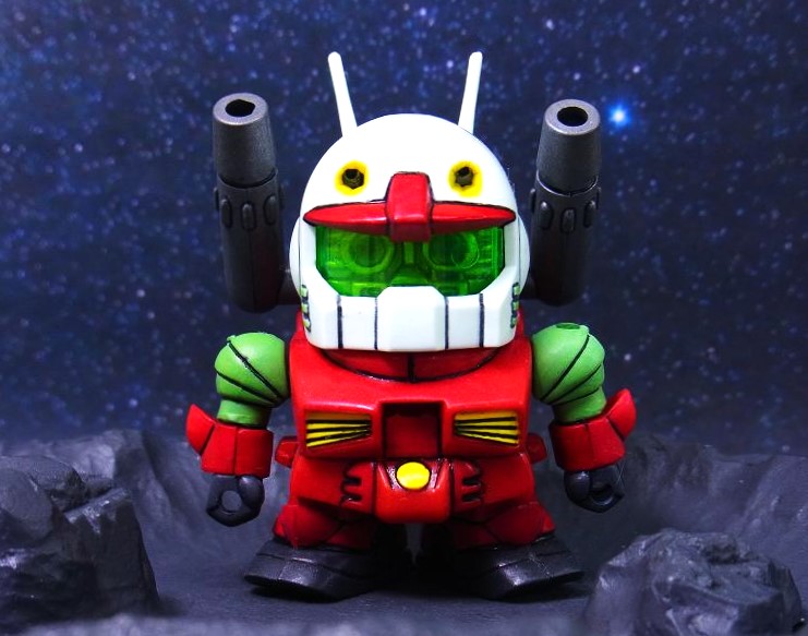 BB戦士 25 ガンキャノン レビュー : おもちゃの巣（玩具レビュー）