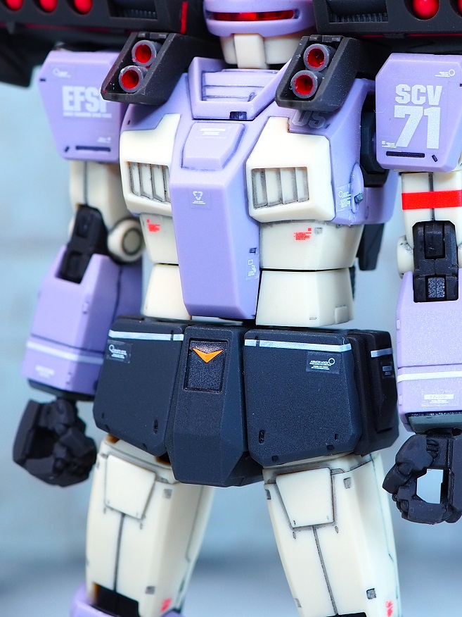 HG ジム・インターセプトカスタム（フェロウ・ブースター装備