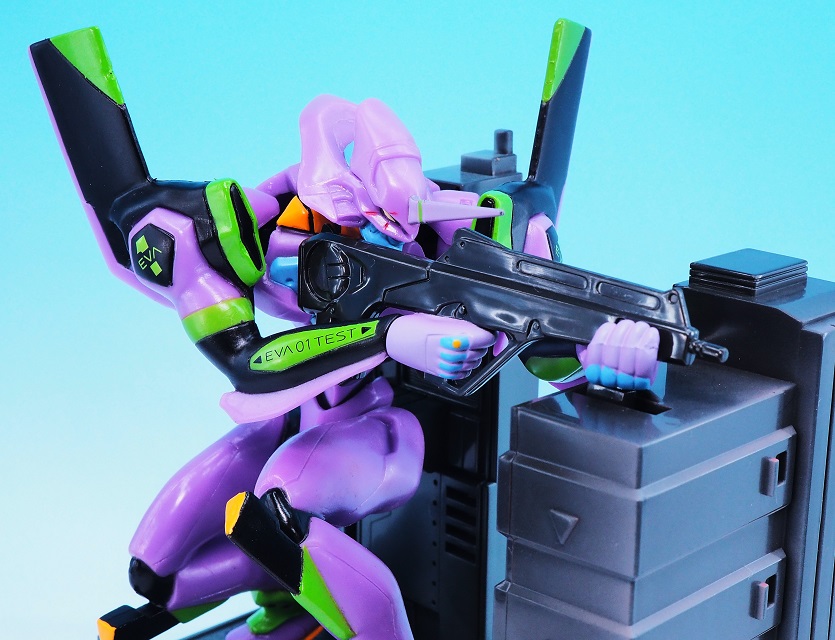セガ GUNアクションフィギュア エヴァンゲリオン初号機 レビュー