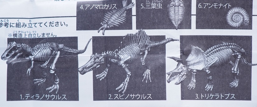 おもちゃの巣 玩具レビュー バンダイ ガシャポンで発掘 恐竜化石 レビュー おもちゃの巣 玩具レビュー バンダイ ガシャポンで発掘 恐竜化石 レビュー